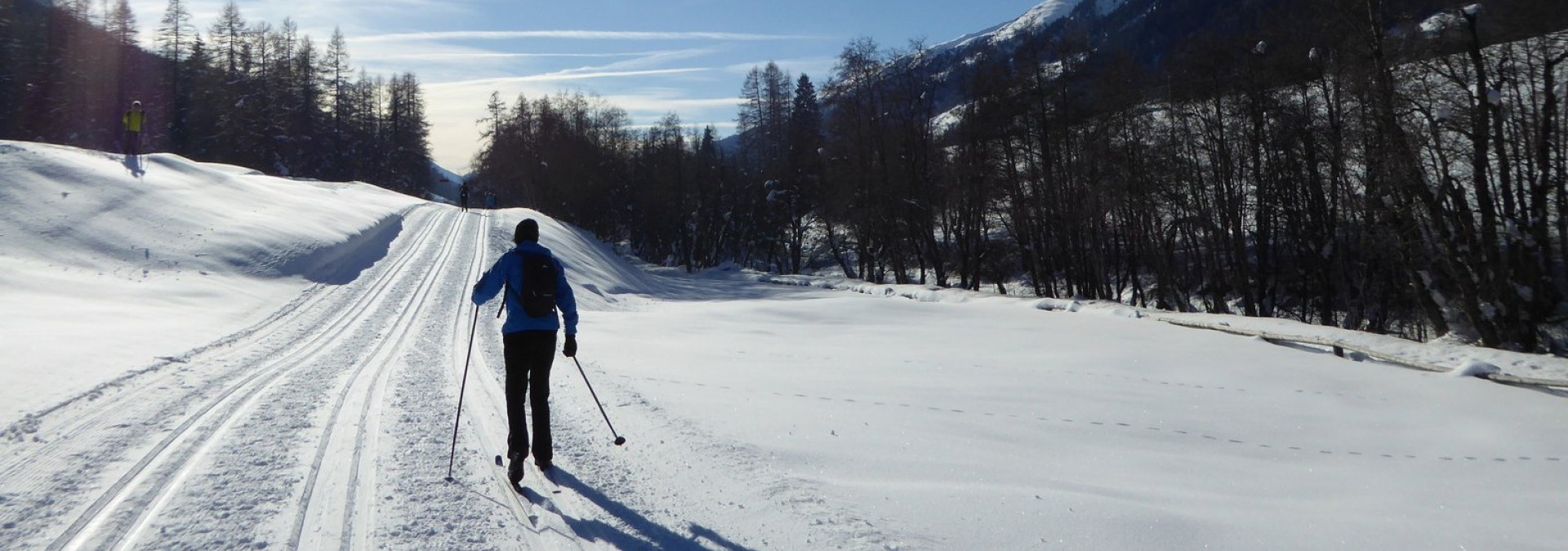 Swiss Alps Cross Country Skiing, Obergoms Valley