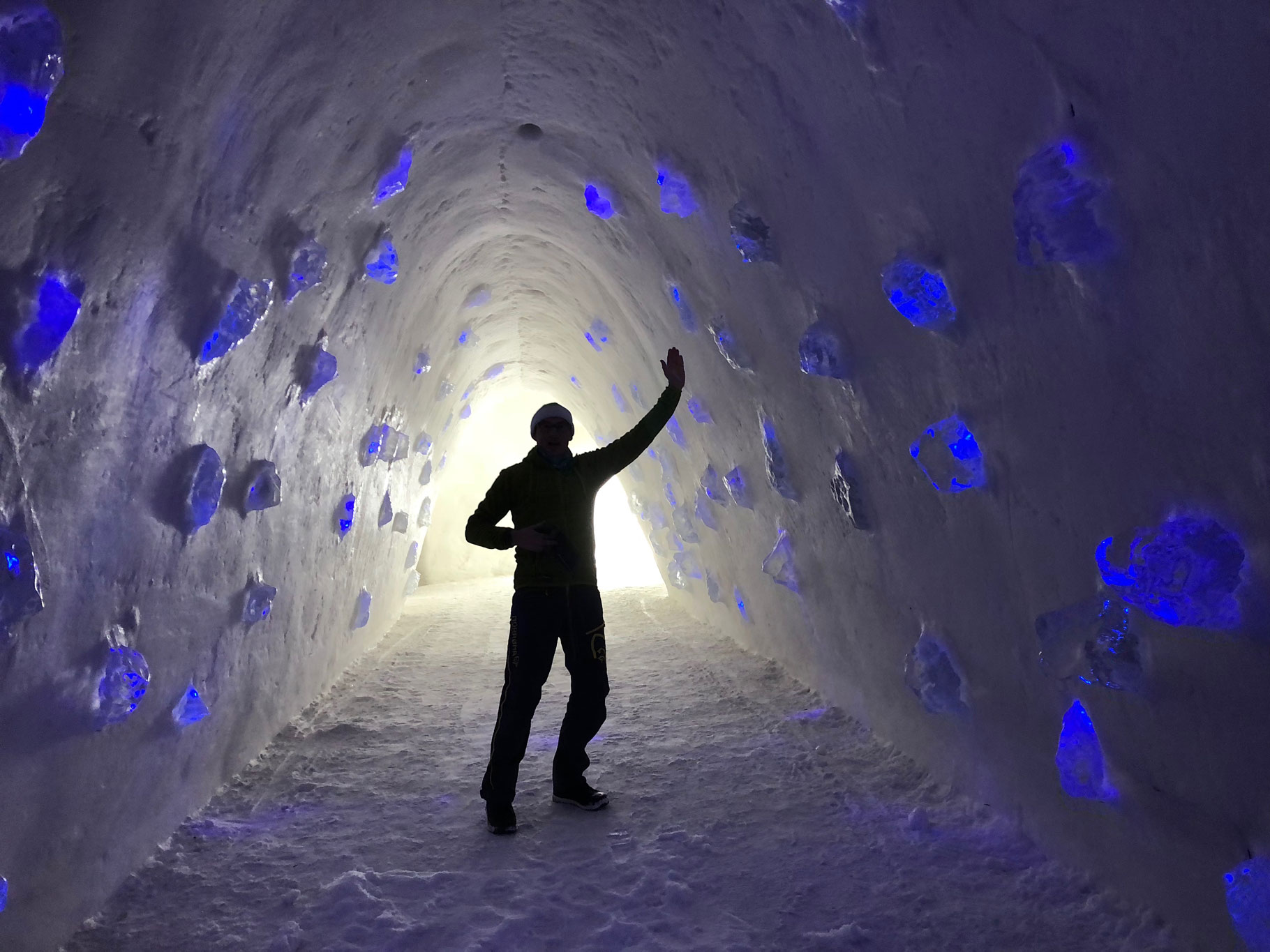 Ice cave Lapland