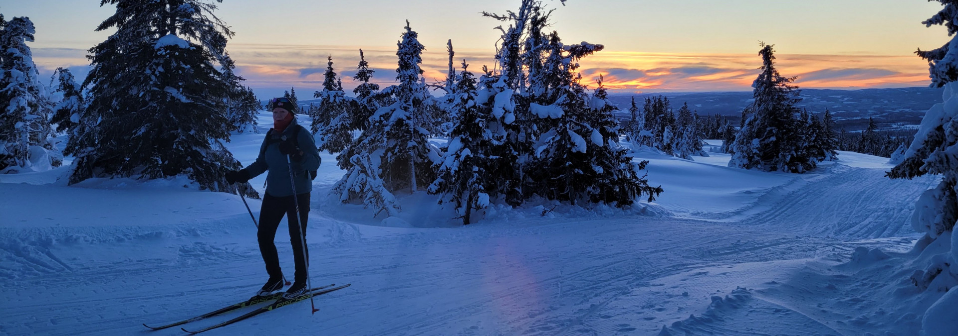 The light is fabulous at New Year in Norway 