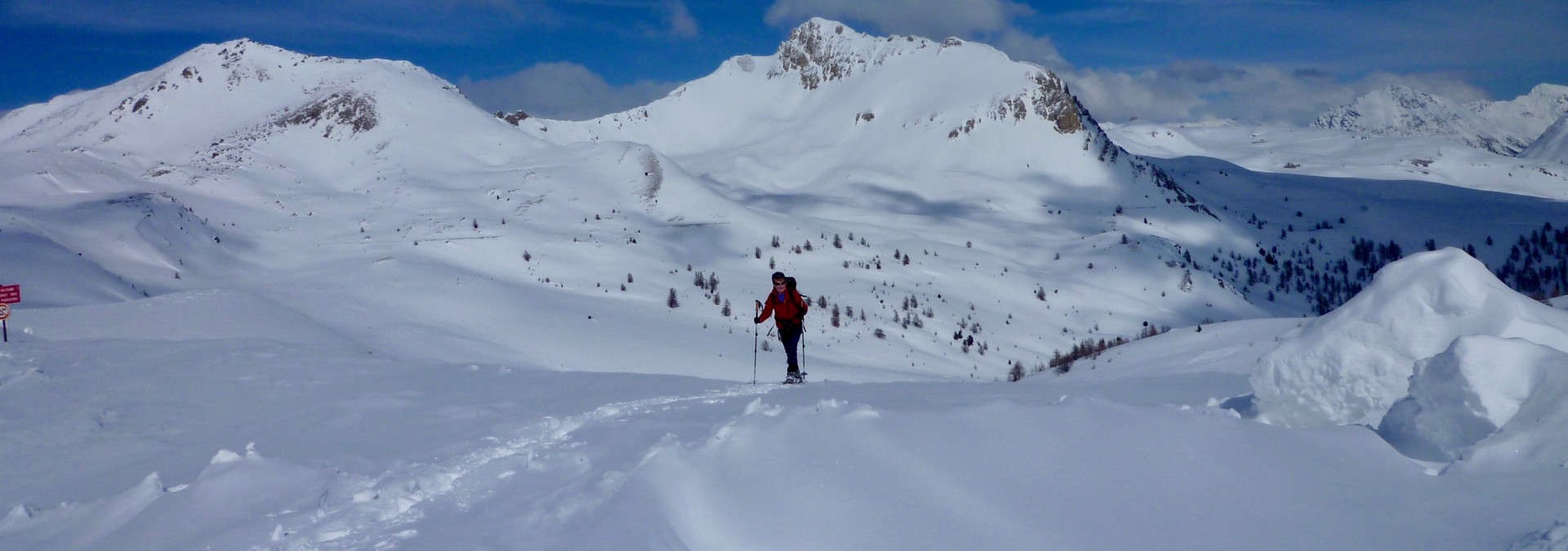 Névache Snowshoe: Valleys & Cols