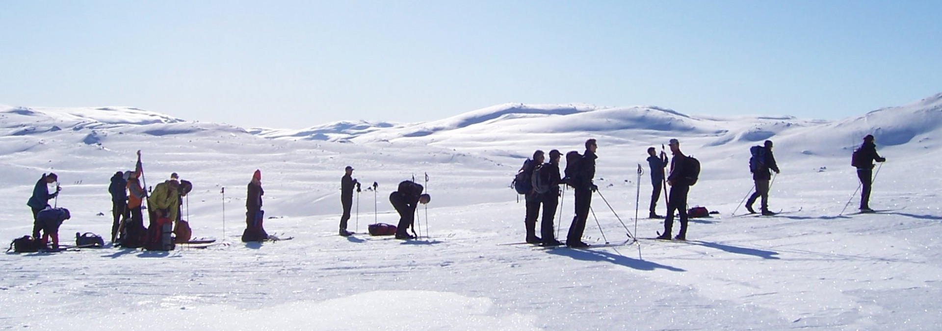 Hardangervidda plateau ski tour