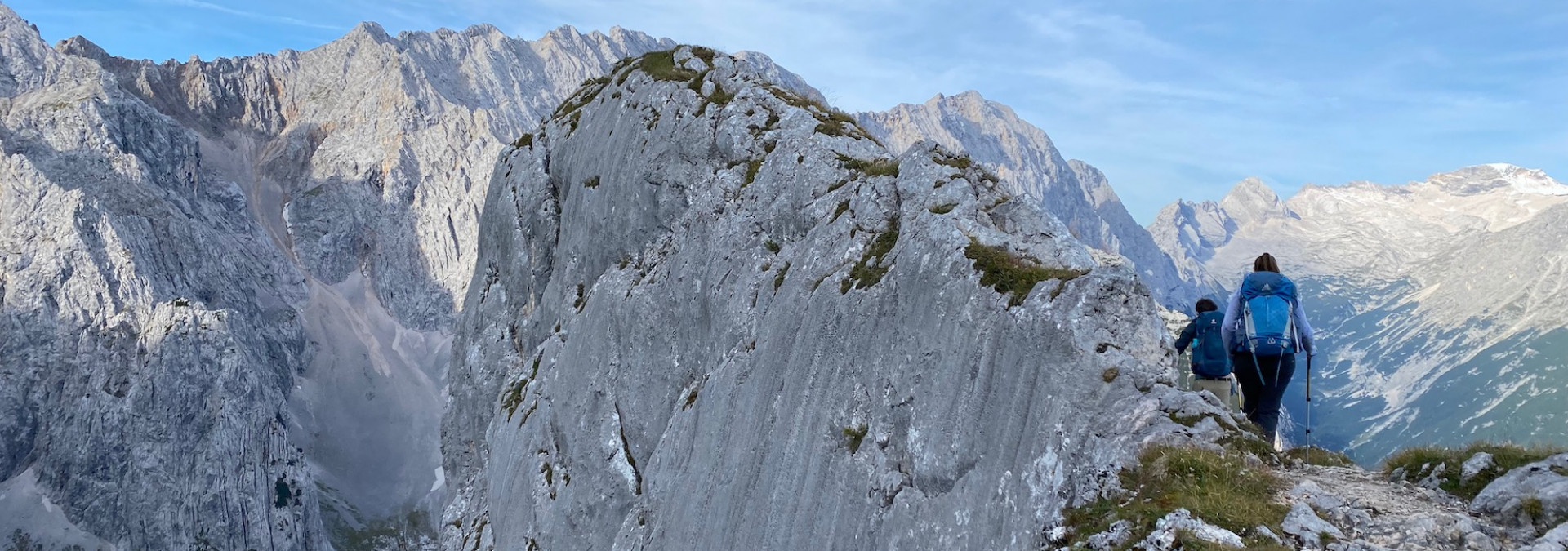 A ridge walk with a stunning view