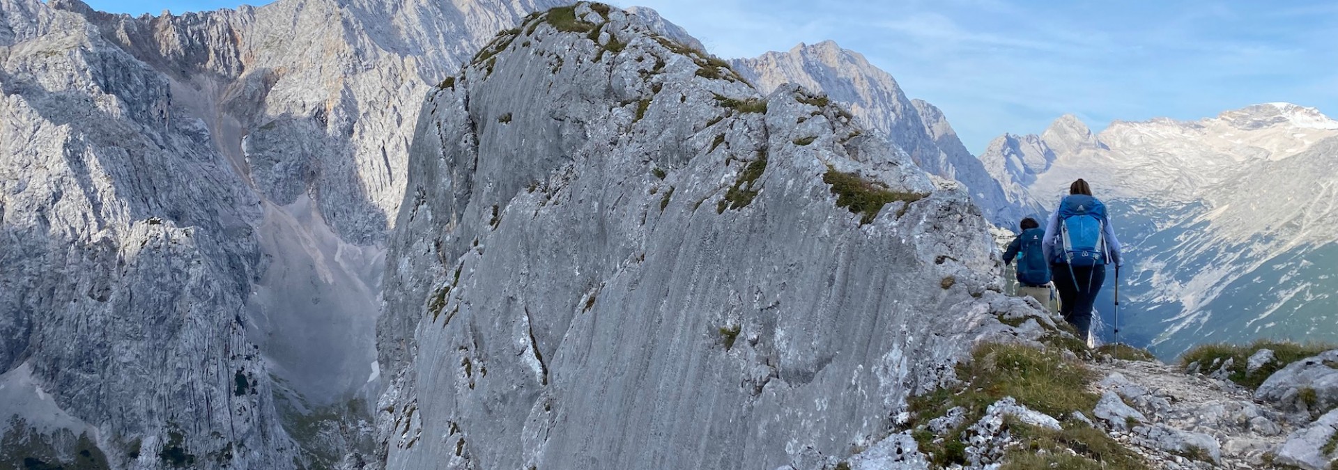 A ridge walk with a stunning view