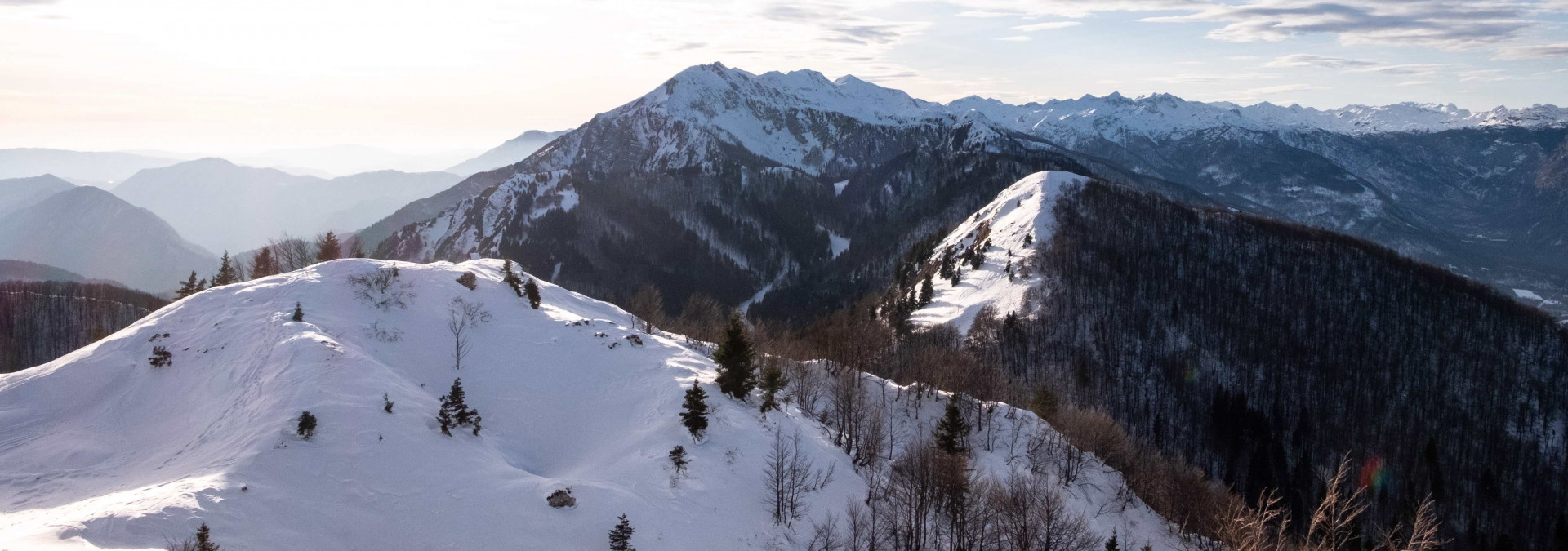 Snowshoe the Julian Alps, Slovenia