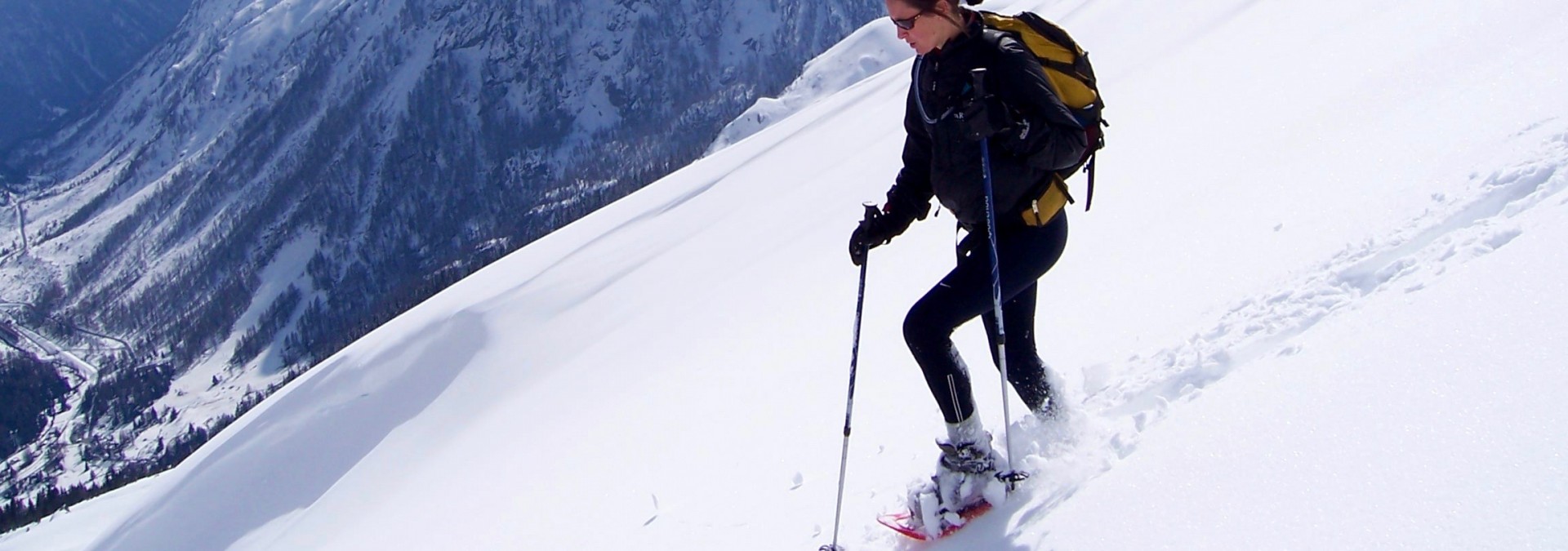Chamonix snow shoe long weekend
