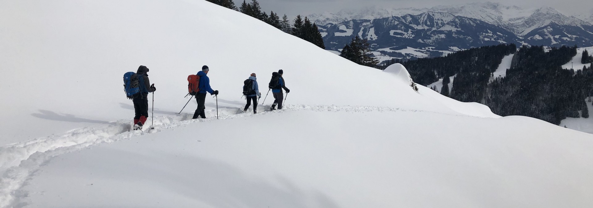 Snowshoeing in the Allgäu Alps