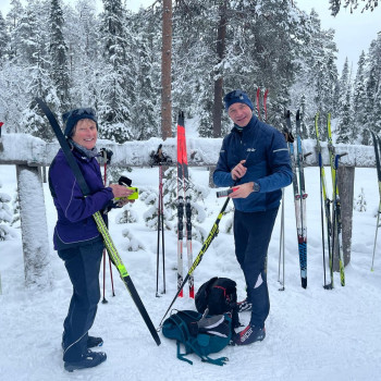 Ready to ski trails