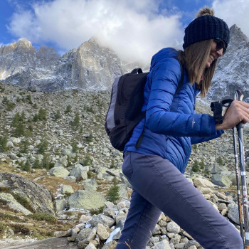 Hiking in the mountains 