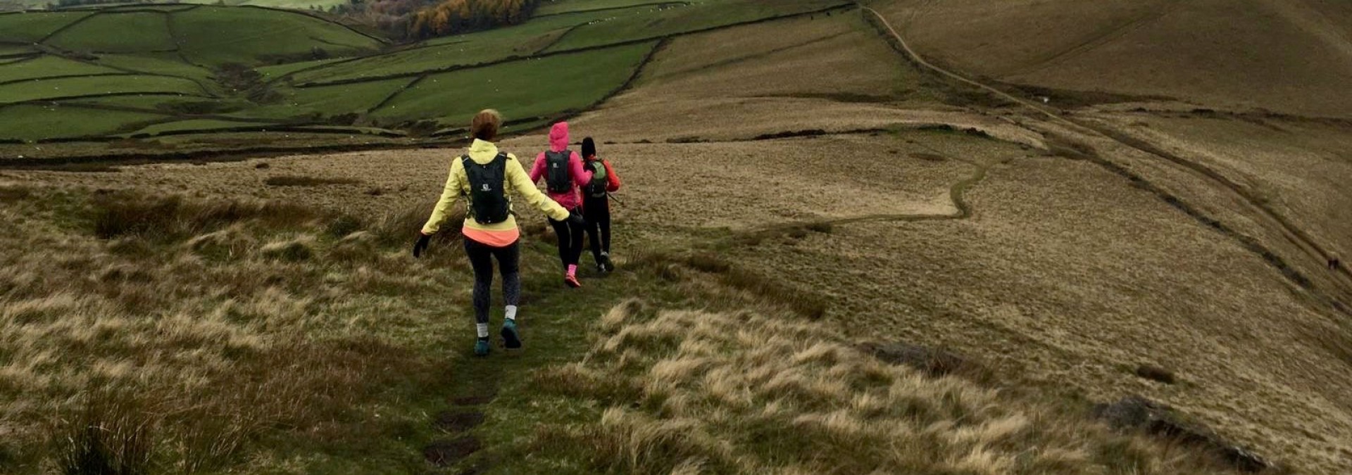Trail running in the Peak District