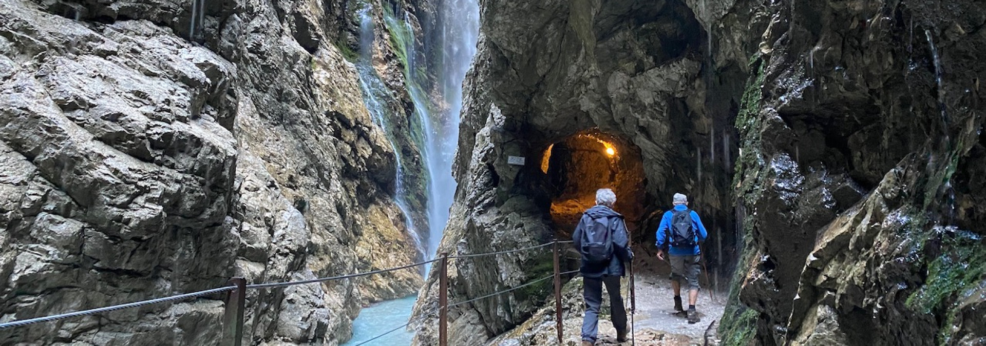 Expoloring the gorges on the Trans Tirol