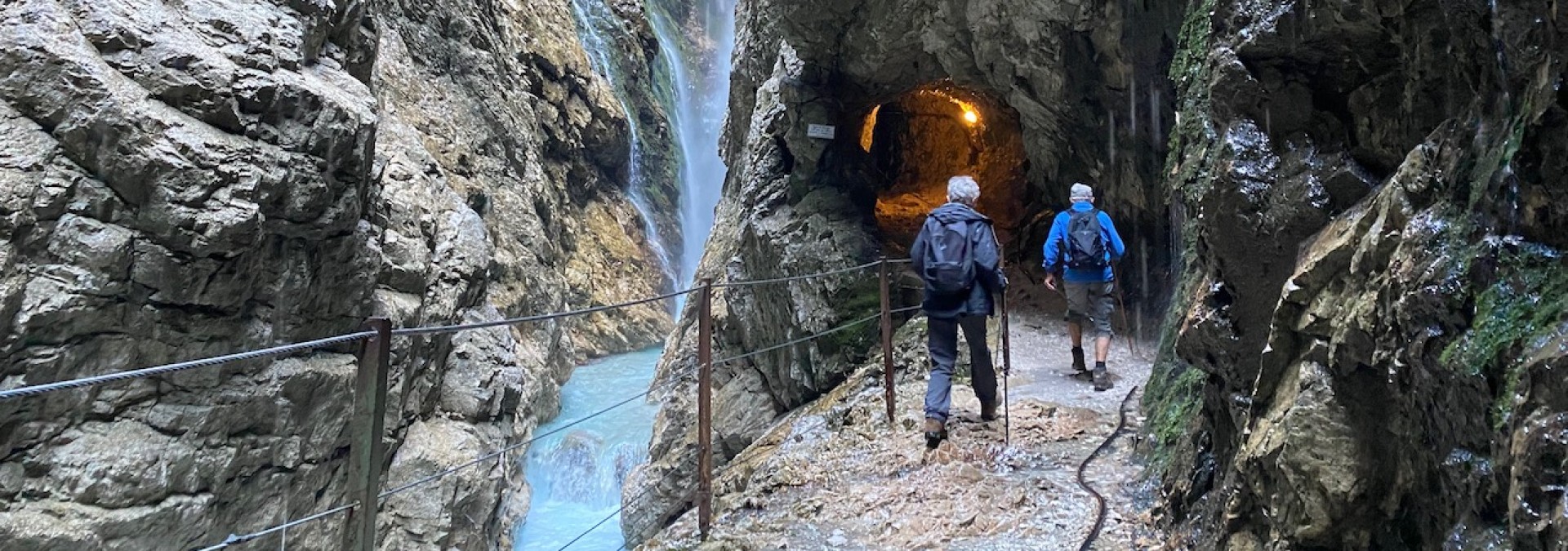 Expoloring the gorges on the Trans Tirol