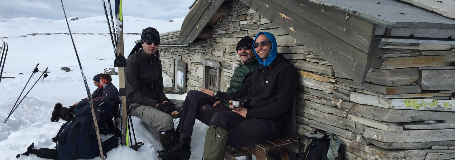 Trolls Trail - A well earned break en route!