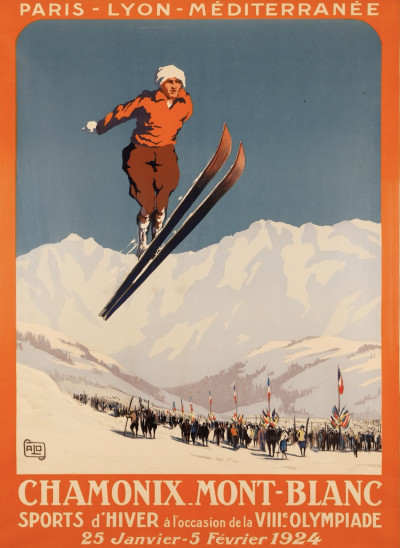 First Winter Olympics in Chamonix, France