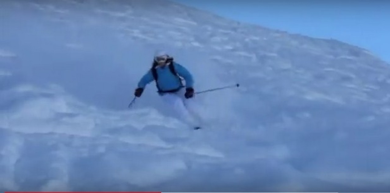 Skiing in Chamonix