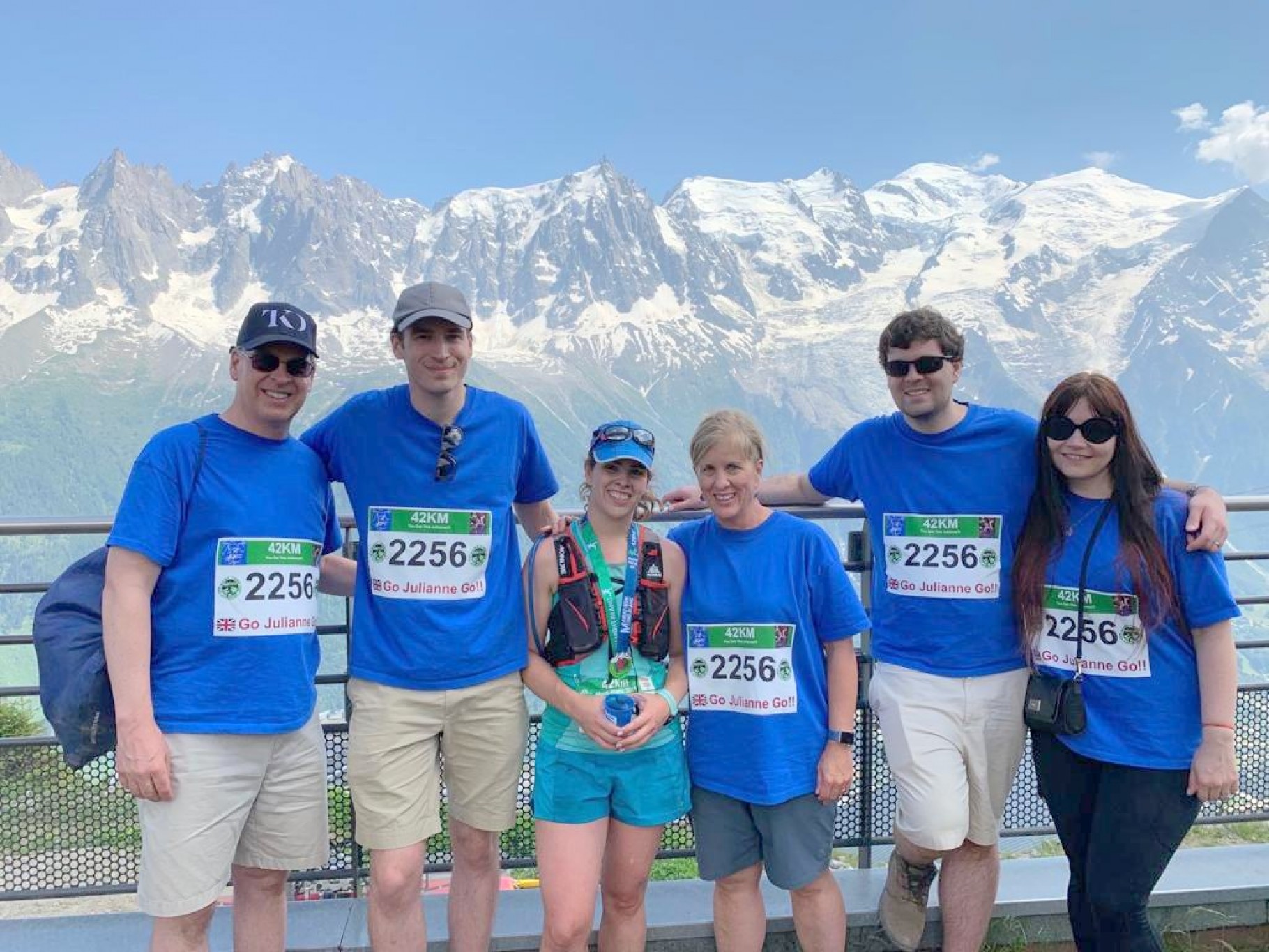 Julianne&#039;s Mont Blanc Marathon Success!