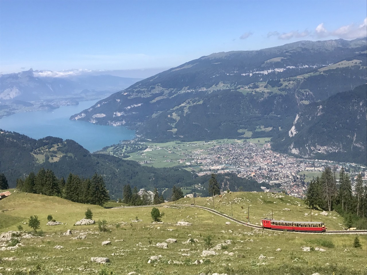 Alpine train journeys can be truly stunning!