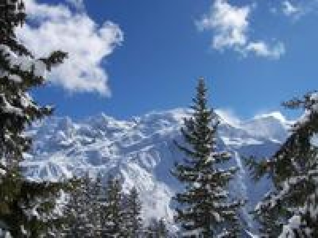 Mont Blanc &amp; the Bossons Glacier